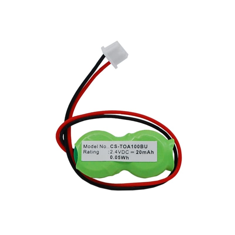Premium Battery for Toshiba Satellite A10-131, Satellite A10-501, Satellite A10-511 2.4V, 20mAh - 0.05Wh