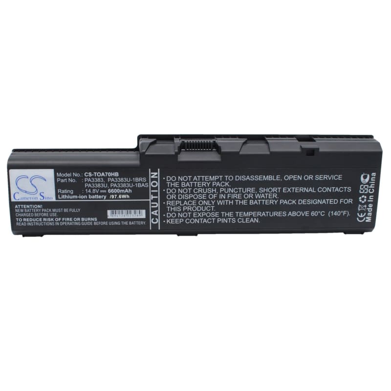 New Premium Notebook/Laptop Battery Replacements CS-TOA70HB