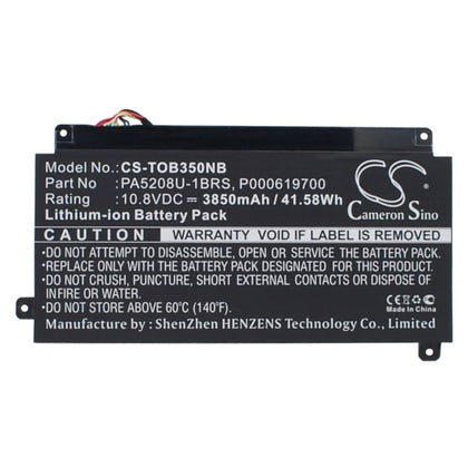 New Premium Notebook/Laptop Battery Replacements CS-TOB350NB