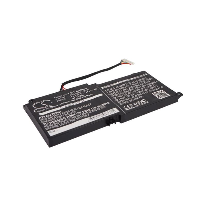 Premium Black Battery for Toshiba Satellite S55t, Satellite L55t, Satellite P55 14.4V, 2830mAh - 40.75Wh