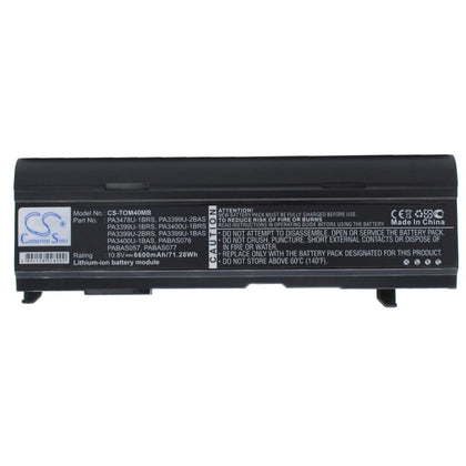 New Premium Notebook/Laptop Battery Replacements CS-TOM40MB