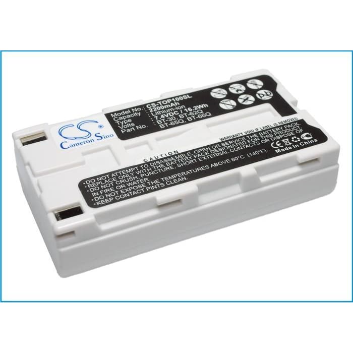 Premium Battery for Sokkia Shc250, Shc2500, Shc250 Data Collector 7.4V, 2200mAh - 16.28Wh