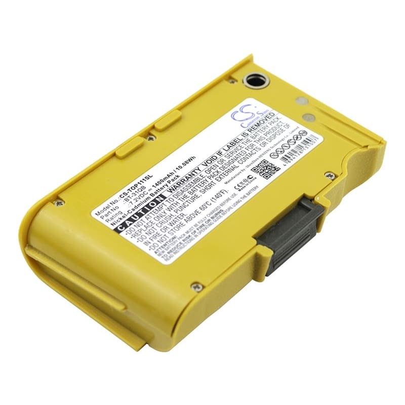Premium Battery for Topcon, 101c, 111c 7.2V, 1400mAh - 10.08Wh
