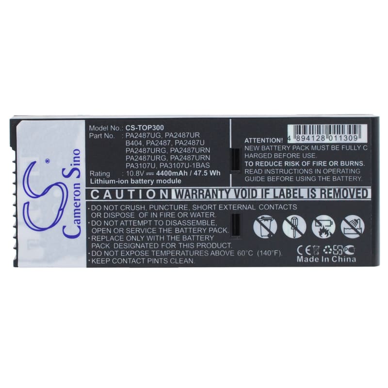 New Premium Notebook/Laptop Battery Replacements CS-TOP300