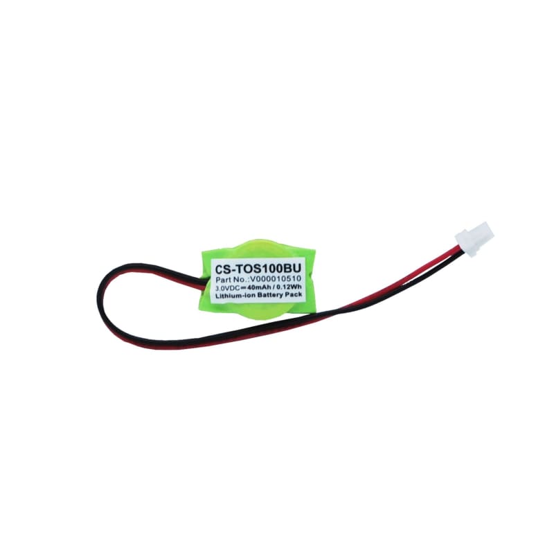 Premium Battery for Toshiba Tecra S1, Tecra S1 Pt831l-2t91l, Tecra S1 Te2000 3.0V, 40mAh - 0.12Wh