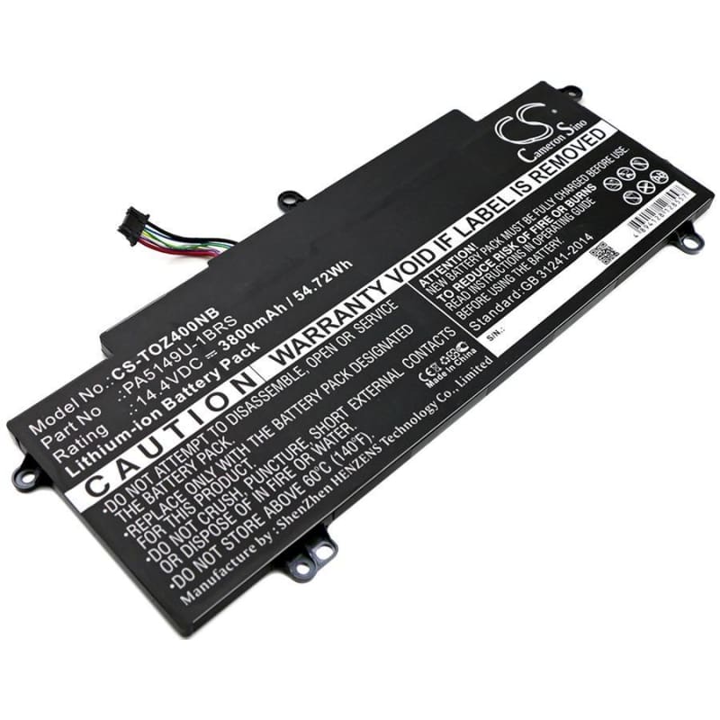 New Premium Notebook/Laptop Battery Replacements CS-TOZ400NB