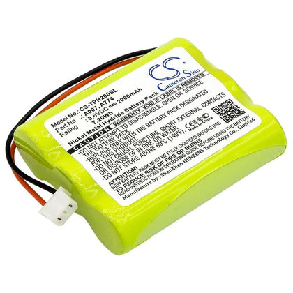 Premium Battery for Tpi, Hxg-2d, Hxg-2d Combustible Gas Leak Detectors 3.6V, 2000mAh - 7.20Wh