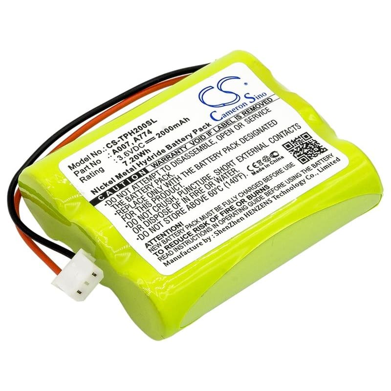 Premium Battery for Tpi, Hxg-2d, Hxg-2d Combustible Gas Leak Detectors 3.6V, 2000mAh - 7.20Wh