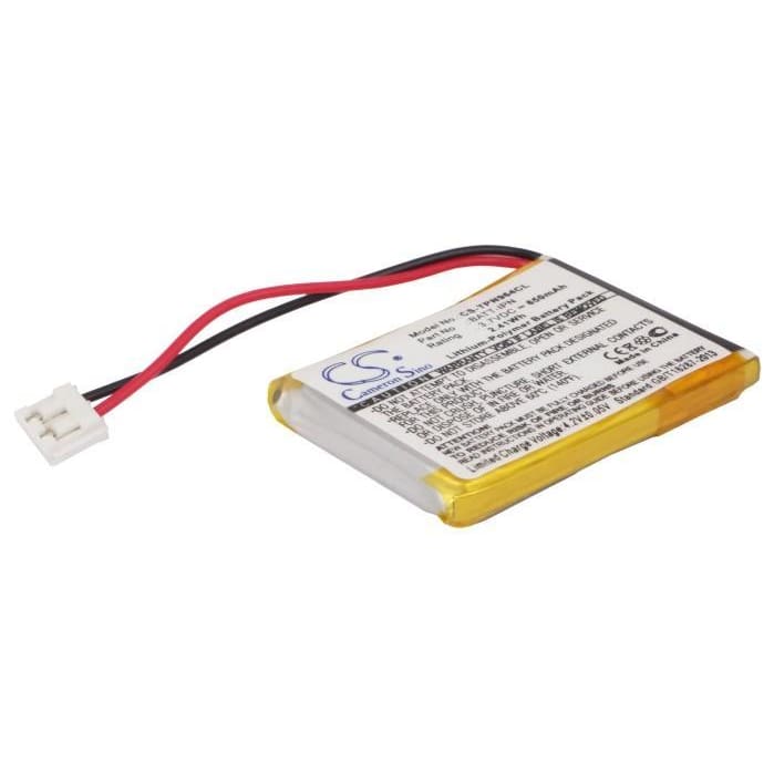 Battery for Teledex IPN964591, Telematrix IPN964591 3.7V 650mAh