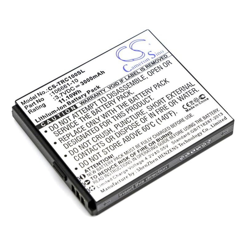 Premium Battery for Trimble, Mapper 50, Tdc100 3.7V, 3000mAh - 11.10Wh