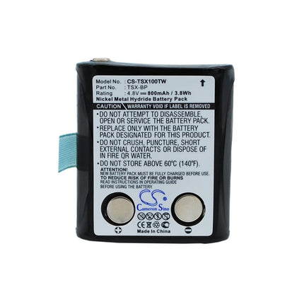 New Premium Two-Way Radio Battery Replacements CS-TSX100TW
