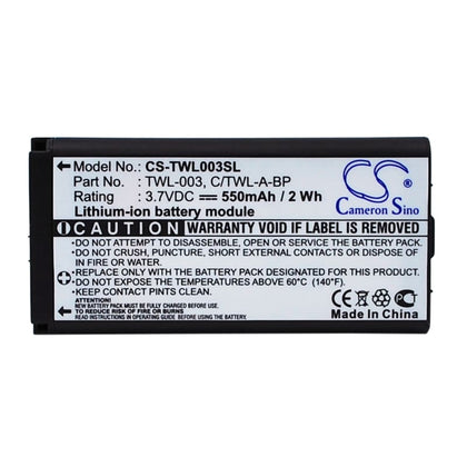 Premium Battery for Nintendo Dsi, Ndsi, Ndsil 3.7V, 550mAh - 2.04Wh