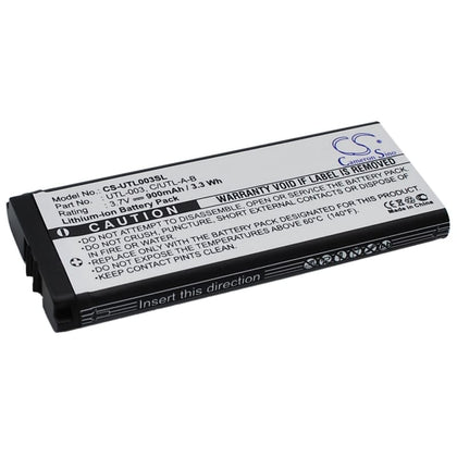 Premium Battery for Nintendo Dsi Xl, Utl-001, Dsi Ll 3.7V, 900mAh - 3.33Wh