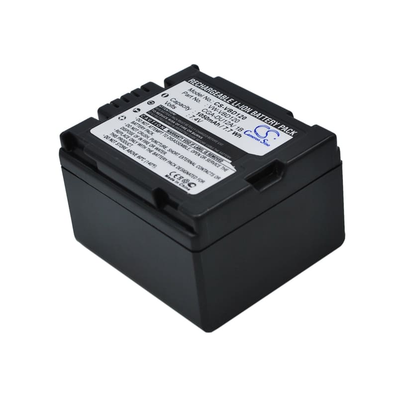 Premium Battery for Panasonic Dz-gx20, Dz-gx20a, Dz-gx20e, Dz-gx25, 7.4V, 1050mAh - 7.77Wh