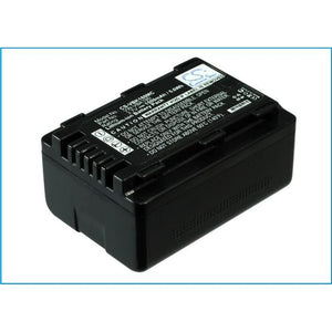 Premium Battery for Panasonic Hc-v10, Hc-v100, Hc-v100eg-k, Hc-v100eg-w, 3.7V, 1500mAh - 5.55Wh