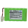 Premium Battery for Verifone Nurit 2085u, Nurit 2090 7.2V, 1500mAh - 10.80Wh