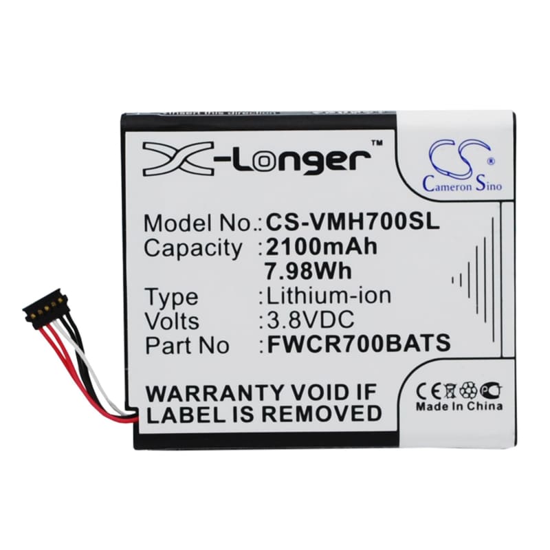 Premium Battery for Verizon Ellipsis Jetpack, Ellipsis Jetpack 4g, Mhs700l 3.8V, 2100mAh - 7.98Wh