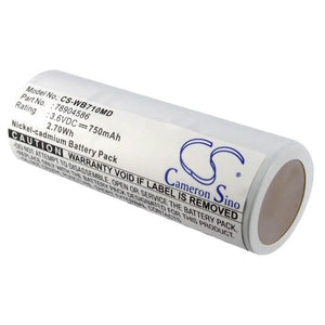 Premium Battery for Welch Allyn, Cardinal Medical Cjb-191 3.6V, 750mAh - 2.70Wh