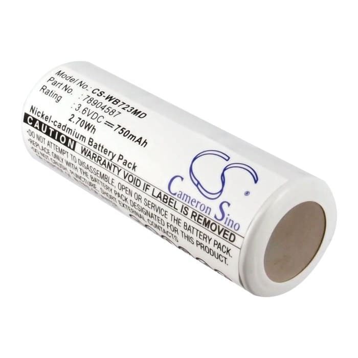 Premium Battery for Welch Allyn, Cardinal Medical Cjb-723 3.6V, 750mAh - 2.70Wh