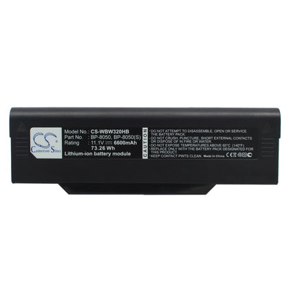 New Premium Notebook/Laptop Battery Replacements CS-WBW320HB