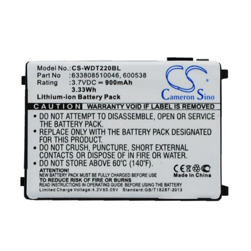 Premium Battery for Datalogic Falcon Pt40, Falcon Pdt 3.7V, 900mAh - 3.33Wh