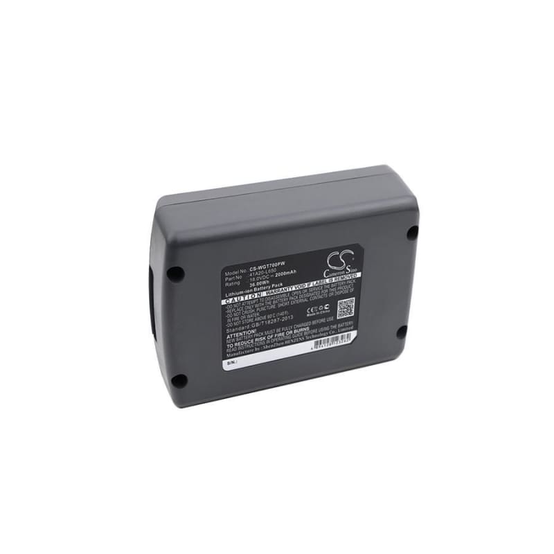 New Premium Power Tools Battery Replacements CS-WGT700PW