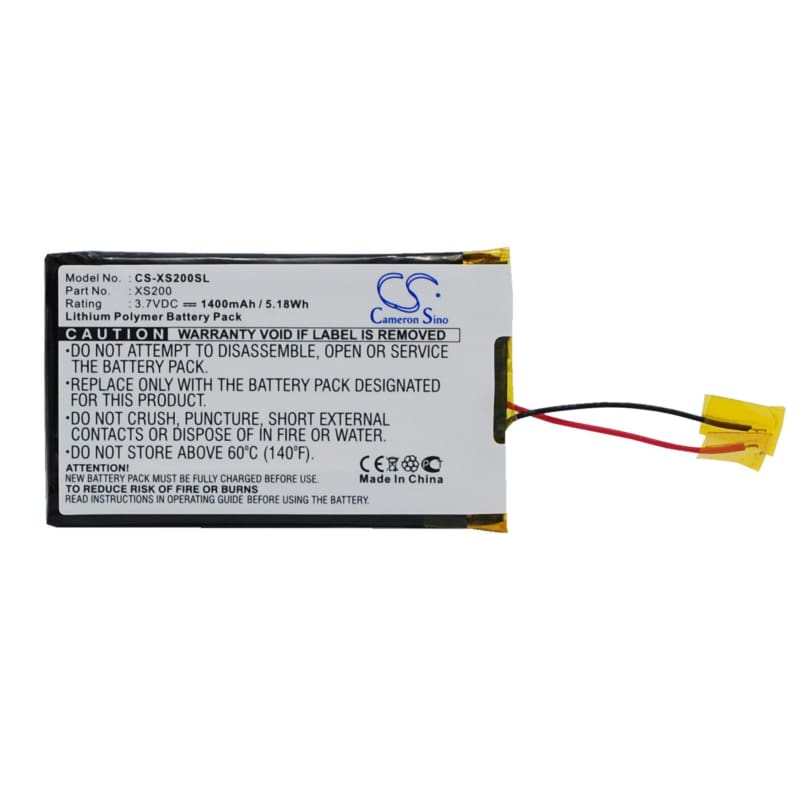 Premium Battery for Archos Gmini Xs200, Gmini Xs202, Gmini Xs202s 3.7V, 1400mAh - 5.18Wh