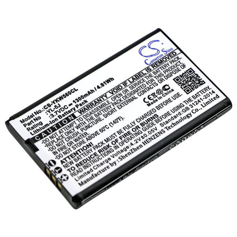New Premium Cordless Phone Battery Replacements CS-YKW560CL