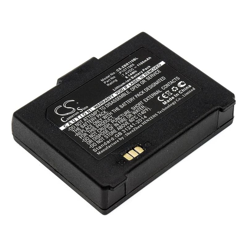Premium Battery for Zebra, Zq110 7.4V, 1100mAh - 8.14Wh
