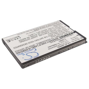 Premium Battery for Zte Authentic, Eufi890, Mf63 3.7V, 1500mAh - 5.55Wh