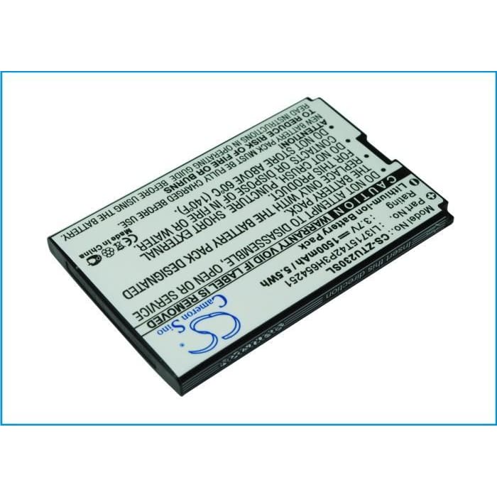 Battery for ZTE MF60/MF61, B-Mobile MF30, AT&T Z700 3.7V 1200mAh