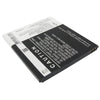 Premium Battery for ZTE U887 3.7V, 2000mAh - 7.40Wh