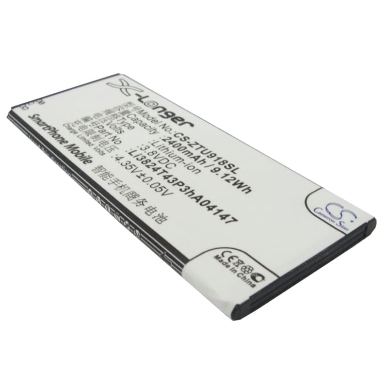 Battery for ZTE V5, V5s, N9180 3.8V 2400mAh