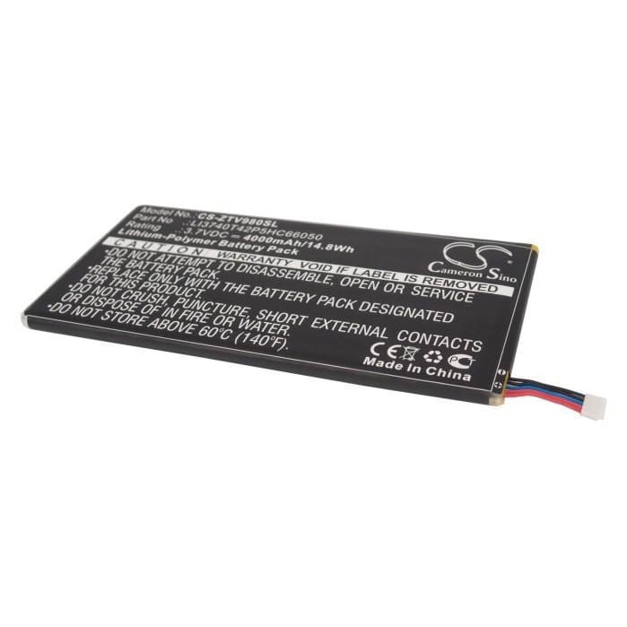 New Premium Tablet Battery Replacements CS-ZTV980SL