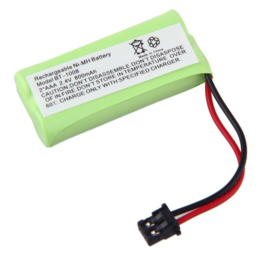 Battery for Uniden, Bt-1008, 2.4V, 800mAh - 1.92Wh
