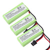 Battery for Uniden, Bt-1008, 2.4V, 800mAh - 1.92Wh