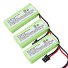 Battery for Uniden, Bt-1016, 2.4V, 800mAh - 1.92Wh