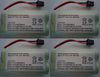 Battery for Uniden, Bp904, Bt904, Bp-904, Bt-904, 2.4V, 800mAh - 1.92Wh