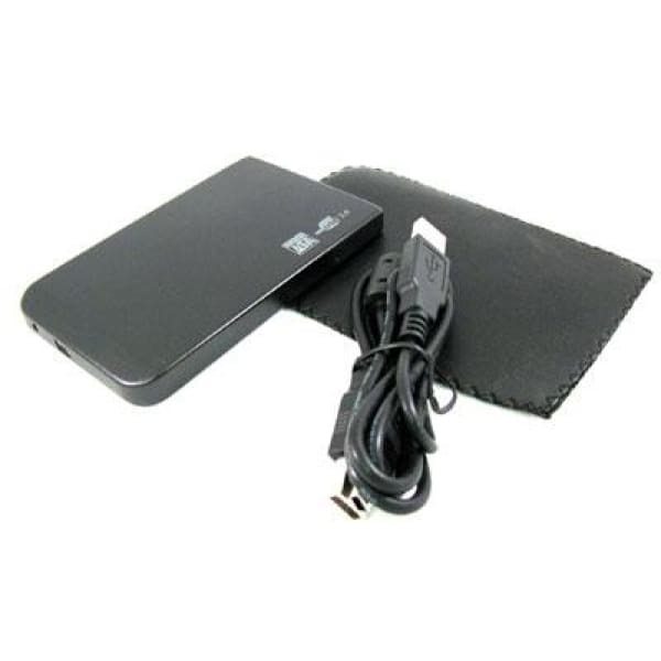 USB 2.0 2.5 HD SATA Ext. Enclosure Case Black
