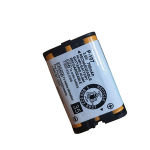Battery for Panasonic, HHR-P107, HHR-P107A, HHR-P107A/1B, 3.6V, 700mAh - 2.52Wh
