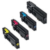 Compatible Dell 593-BBBR 593-BBBS 593-BBBT 593-BBBU Toner Cartridge Combo BK/C/M/Y