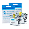 Compatible Brother LC-203C Cyan Ink Cartridge High Yield - Moustache®