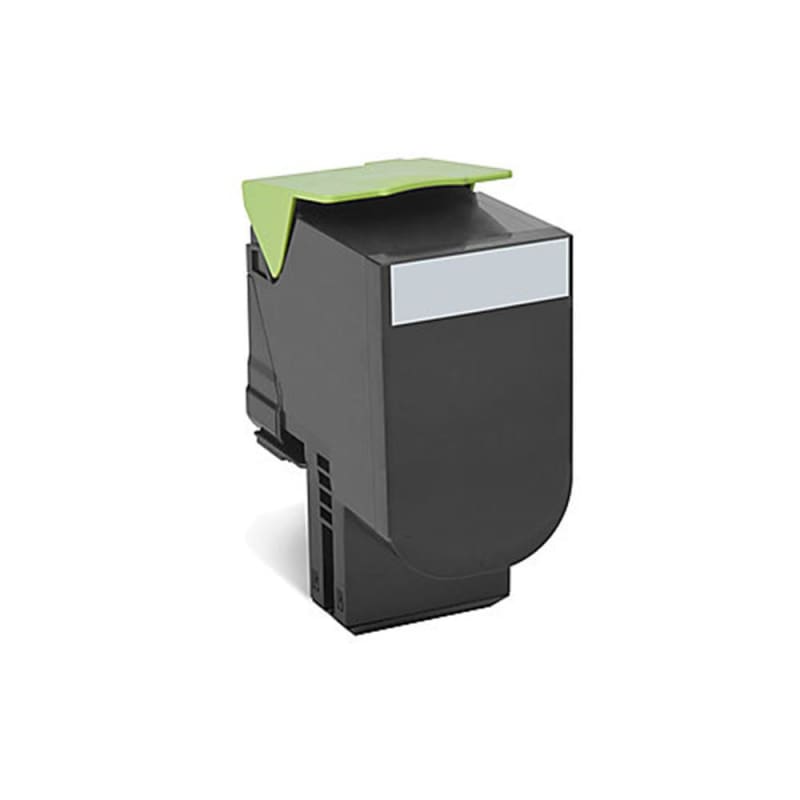 Remanufactured Lexmark 80C1SK0 Black Toner Cartridge