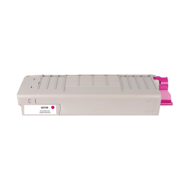 Compatible Okidata 46507602 Magenta Toner Cartridge