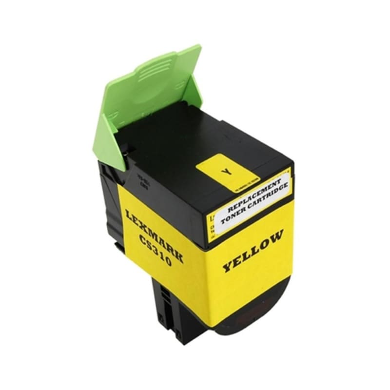 Remanufactured Lexmark 70C1HY0 Yellow Toner Cartridge High Yield