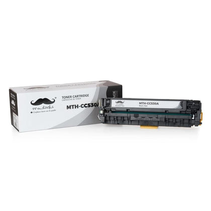 Compatible HP 304A CC530A Black Toner Cartridge - Moustache®