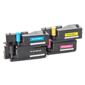 Compatible Dell 332-0399 332-0400 332-0401 332-0402 Toner Cartridge Combo BK/C/M/Y