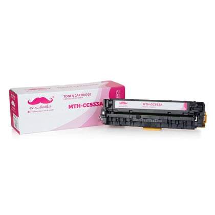 Compatible HP 304A CC533A Magenta Toner Cartridge - Moustache®