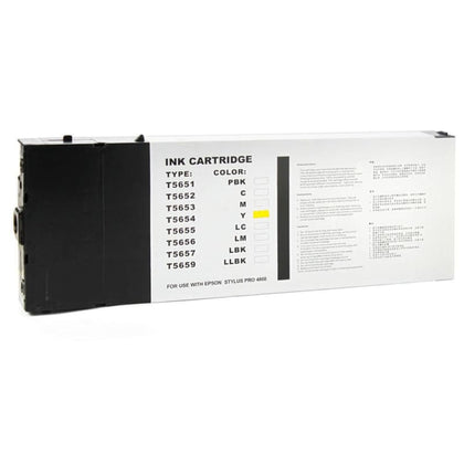 Compatible Epson T565400 Yellow Ink Cartridge Pigment