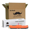 Compatible HP 126A CE313A Magenta Toner Cartridge - Moustache®